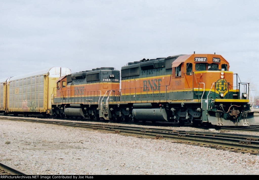 BNSF 7867 East